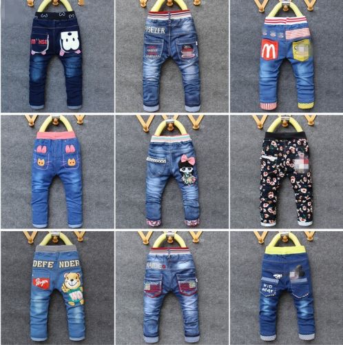 Pantalon pour garçons et filles en toile - Ref 2059245