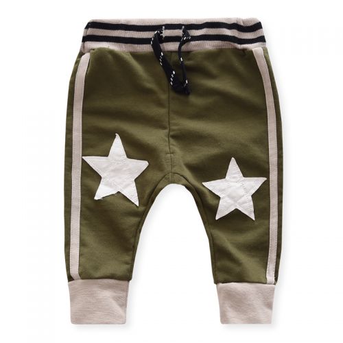 Pantalon pour garçons et filles Star en coton - Ref 2059366