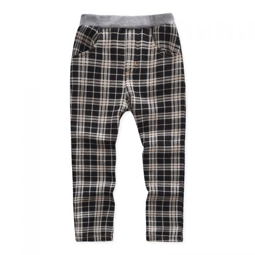 Pantalon pour garçons et filles Plaid pantalon en velours, plus - Ref 2059368