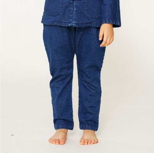 Pantalon pour garçons et filles en Toile de coton - Ref 2060009