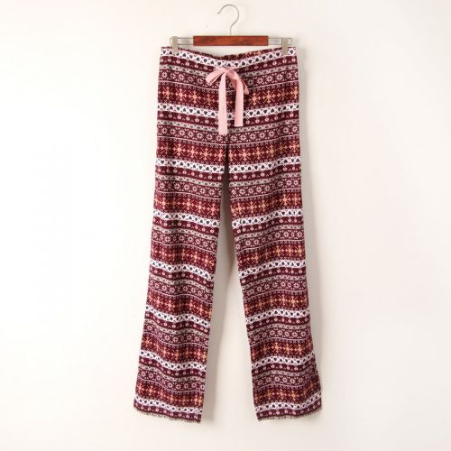 Pantalon pyjama en coton de grande taille - Ref 714598