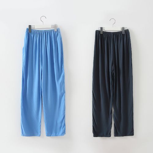 Pantalon pyjama Moyen-âge soie de coton larges pantalons jambes - Ref 717078