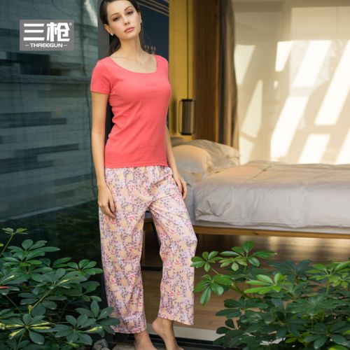 Pantalon pyjama THREEGUN - Ref 718039