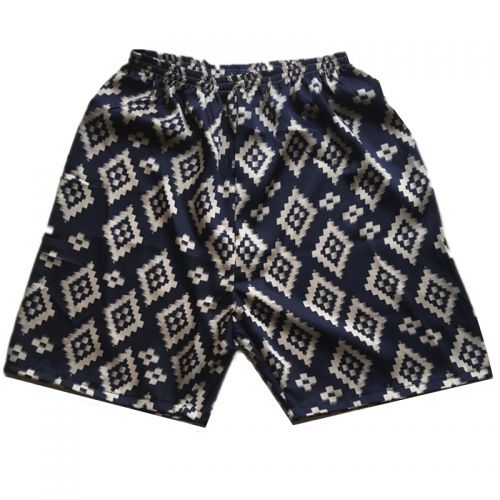 Pantalon pyjama jeunesse Nouveau géométrique bleu - Ref 730164