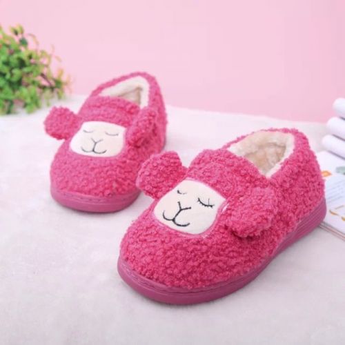 Pantoufles enfants en pour hiver - semelle EVA Ref 1003845