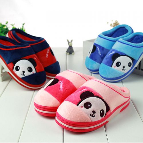 Pantoufles enfants en pour hiver - semelle caoutchouc Wear Ref 1004101