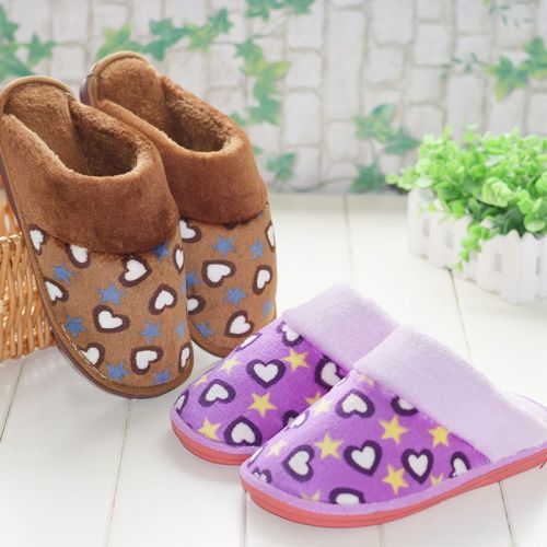 Pantoufles enfants en pour hiver - semelle fond composite Ref 1004102