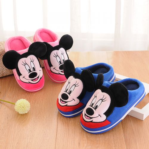 Pantoufles enfants en pour hiver - semelle caoutchouc Wear Ref 1004394