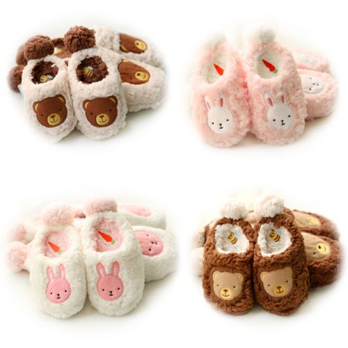 Pantoufles enfants en coton XINDI BEAR pour hiver - Ref 1004839