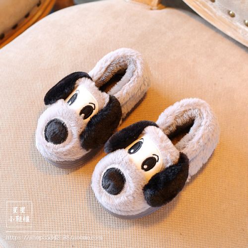 Pantoufles enfants pour hiver - semelle caoutchouc antidérapant Ref 1005414