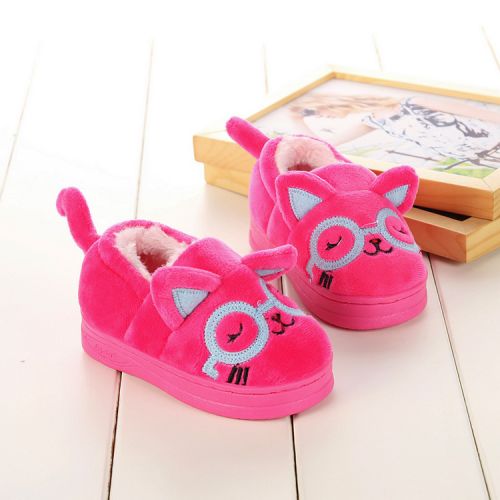 Pantoufles enfants en pour hiver - semelle caoutchouc Wear Ref 1006256