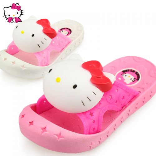 Pantoufles enfants HELLO KITTY pour été - semelle fond composite Ref 1006438