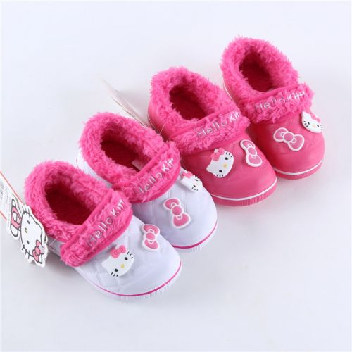 Pantoufles enfants en EVA HELLO KITTY pour hiver - semelle Ref 1006919