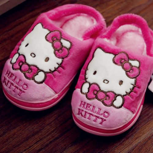 Pantoufles enfants HELLOKITTY pour hiver - semelle Ref 1006987