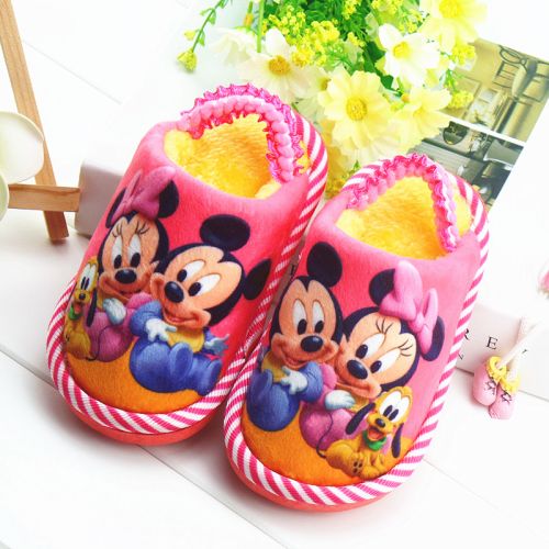 Pantoufles enfants en coton - Ref 1007306