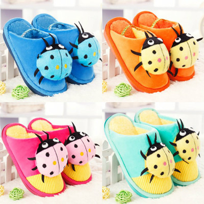 Pantoufles enfants en pour printemps - semelle caoutchouc antidérapant Ref 1007315