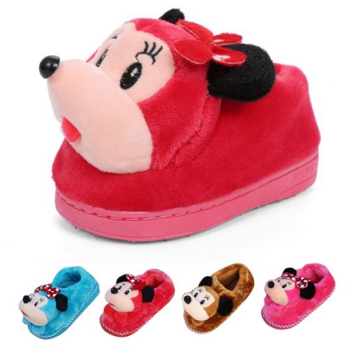 Pantoufles enfants en velours côtelé pour hiver - semelle EVA Ref 1007592