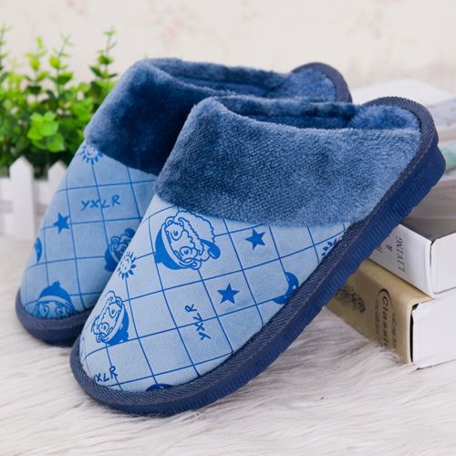 Pantoufles enfants en pour hiver - semelle caoutchouc antidérapant Ref 1007942