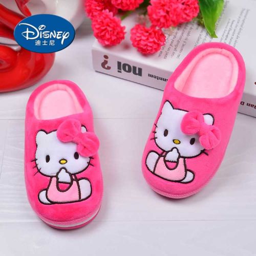 Pantoufles enfants HELLO KITTY pour hiver - semelle caoutchouc Wear Ref 1008857