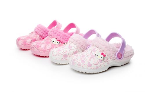 Pantoufles enfants en EVA HELLO KITTY pour hiver - semelle Ref 1009244