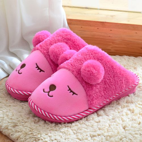 Pantoufles enfants en pour hiver - semelle caoutchouc Wear Ref 1009332