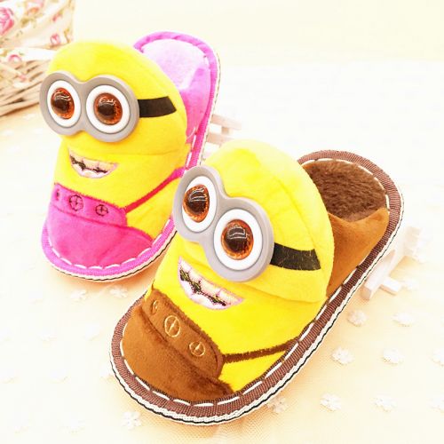 Pantoufles enfants en pour hiver - semelle caoutchouc Wear Ref 1009792