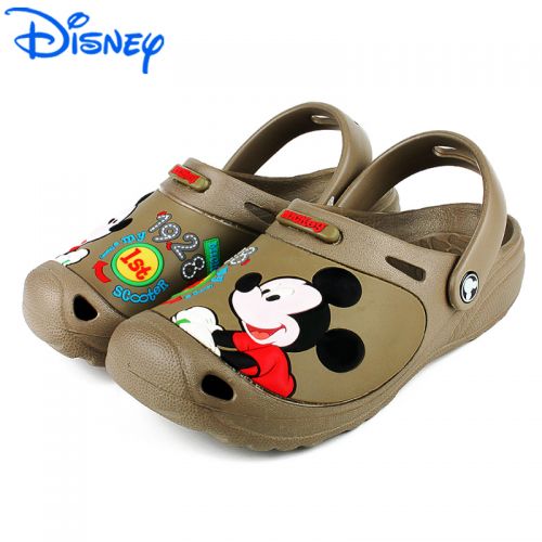 Pantoufles enfants en Cuir spatial DISNEY pour été - semelle plastique Ref 1010398