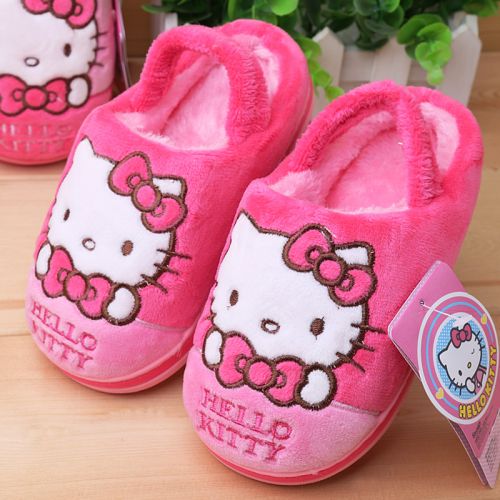 Pantoufles enfants HELLO KITTY pour hiver - Ref 1010429