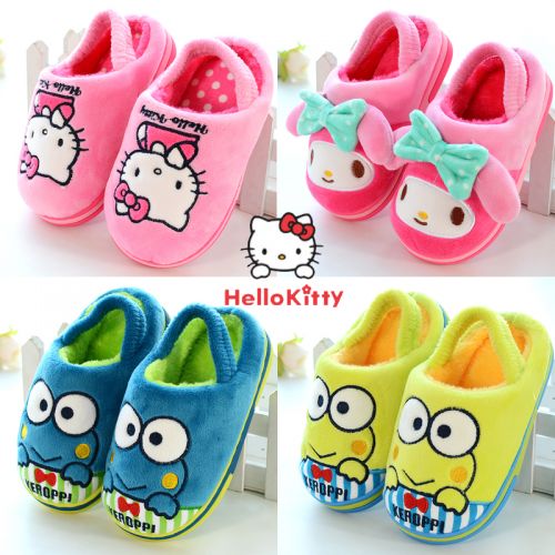 Pantoufles enfants en pour hiver - semelle caoutchouc Wear Ref 1010902