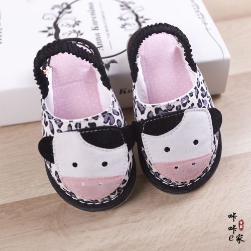 Pantoufles enfants en coton pour printemps - Ref 1010919