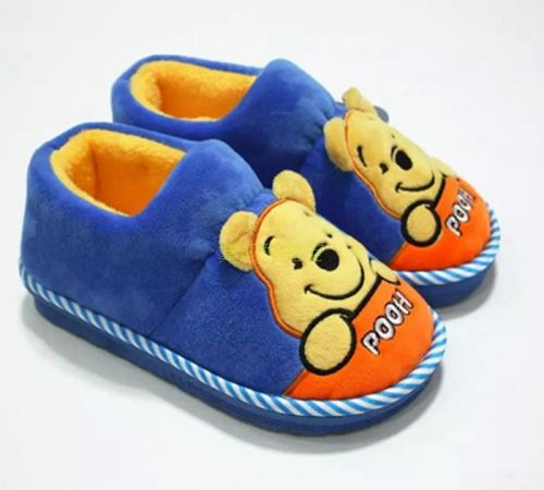 Pantoufles enfants en pour hiver - semelle plastique Ref 1011076