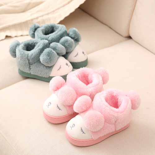 Pantoufles enfants en pour hiver - semelle fond composite Ref 1011478