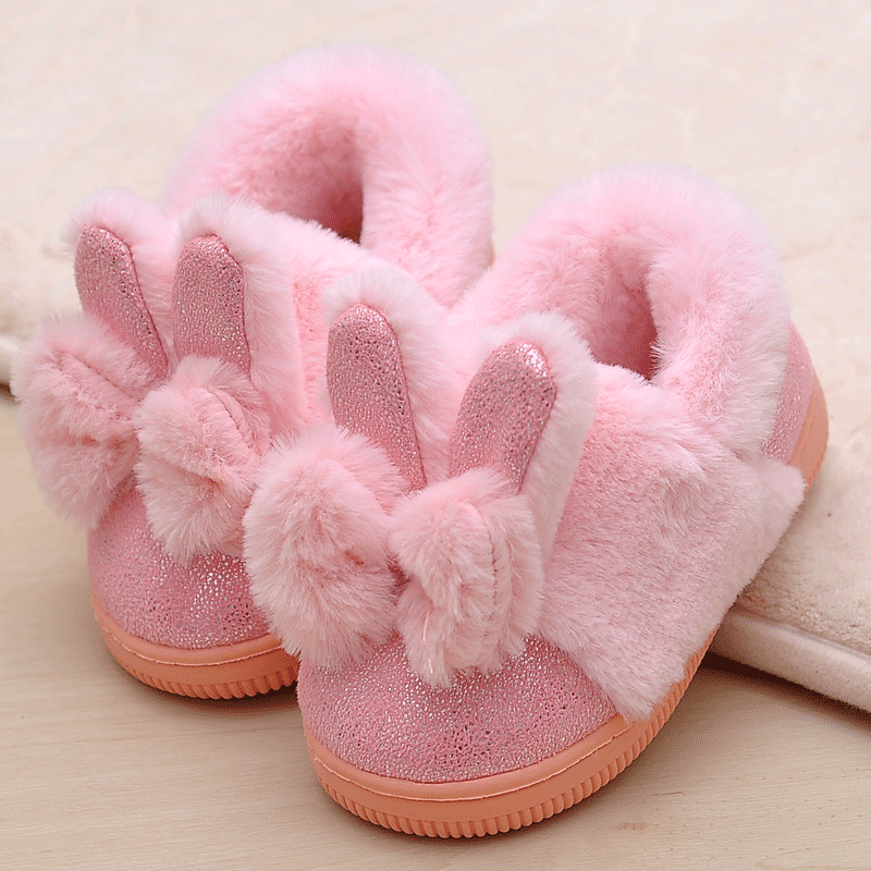 Pantoufles enfants en pour hiver - semelle fond composite Ref 1011528