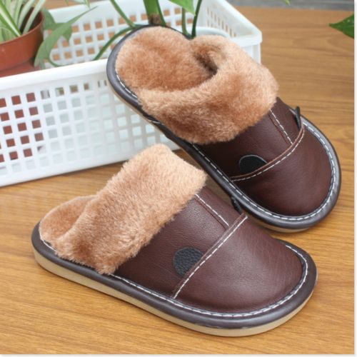 Pantoufles enfants en cuir AISHANG pour Toute saison - Ref 1011655