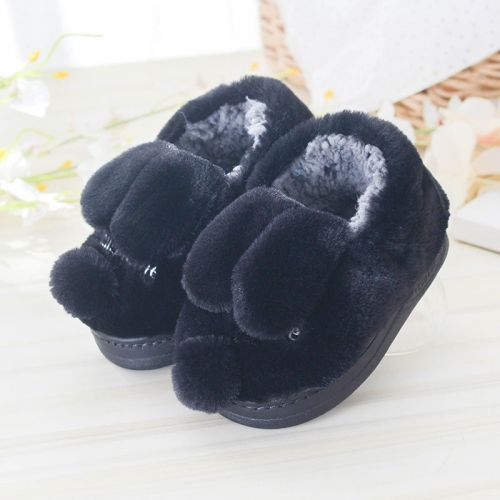 Pantoufles enfants en pour hiver - semelle plastique Ref 1012119