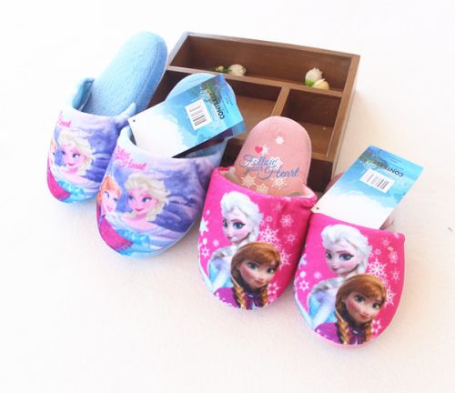 Pantoufles enfants pour hiver - semelle caoutchouc naturel Ref 1012289