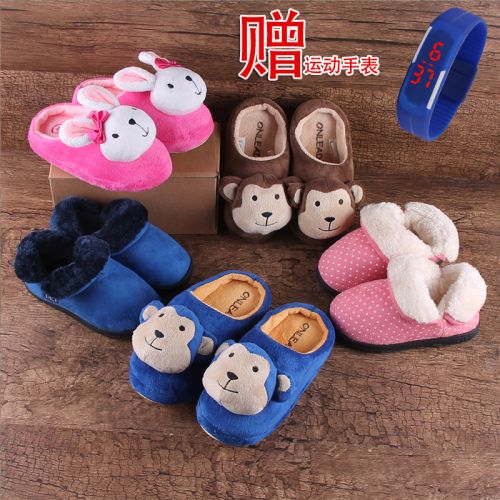 Pantoufles enfants en pour printemps - semelle plastique Ref 1012350