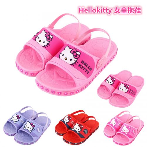 Pantoufles enfants HELLOKITTY pour été - semelle fond composite Ref 1013179