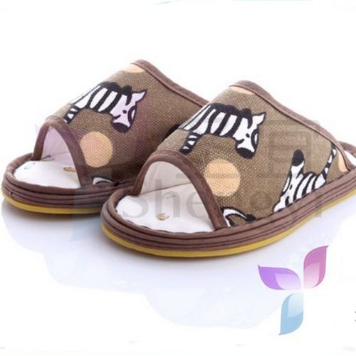 Pantoufles enfants en coton pour Toute saison - semelle plastique Ref 1013200