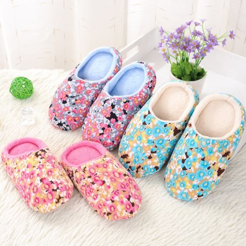 Pantoufles enfants en coton pour hiver - semelle fond composite Ref 1013257