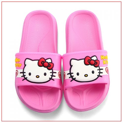 Pantoufles enfants HELLO KITTY pour été - semelle plastique Ref 1013333