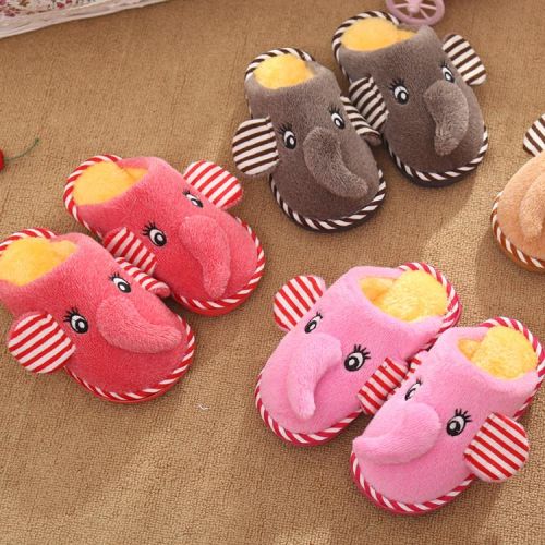 Pantoufles enfants en pour hiver - semelle fond composite Ref 1013523