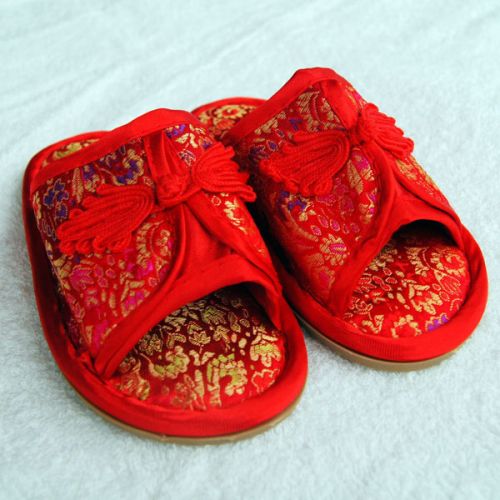 Pantoufles enfants en satin pour été - semelle plastique Ref 1013940