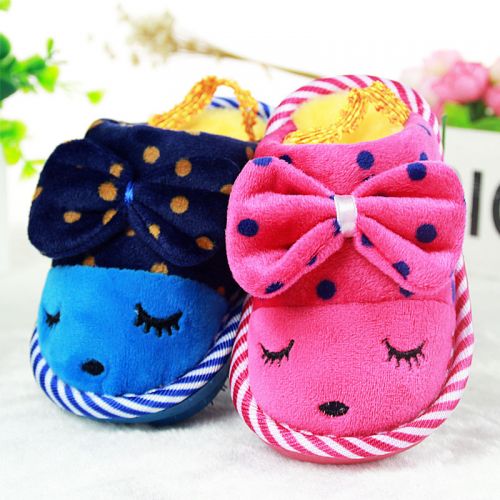 Pantoufles enfants en pour hiver - semelle fond composite Ref 1014441