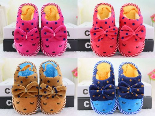 Pantoufles enfants en pour hiver - semelle caoutchouc Wear Ref 1014451