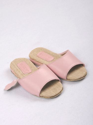 Pantoufles enfants en peau de mouton IRISGARDEN pour été - semelle fond composite Ref 1014776