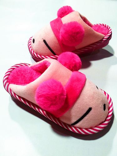 Pantoufles enfants en TUOTJ pour hiver - semelle caoutchouc Wear Ref 1014859