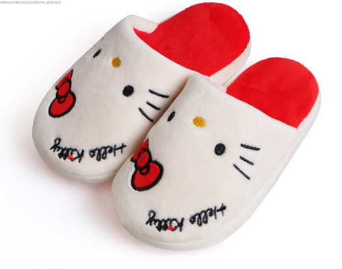 Pantoufles enfants en velours côtelé - Ref 1015183