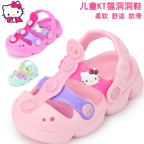 Pantoufles enfants HELLO KITTY pour été - semelle EVA Ref 1015419