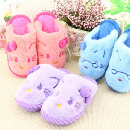 Pantoufles enfants en pour hiver - semelle caoutchouc Wear Ref 1015441